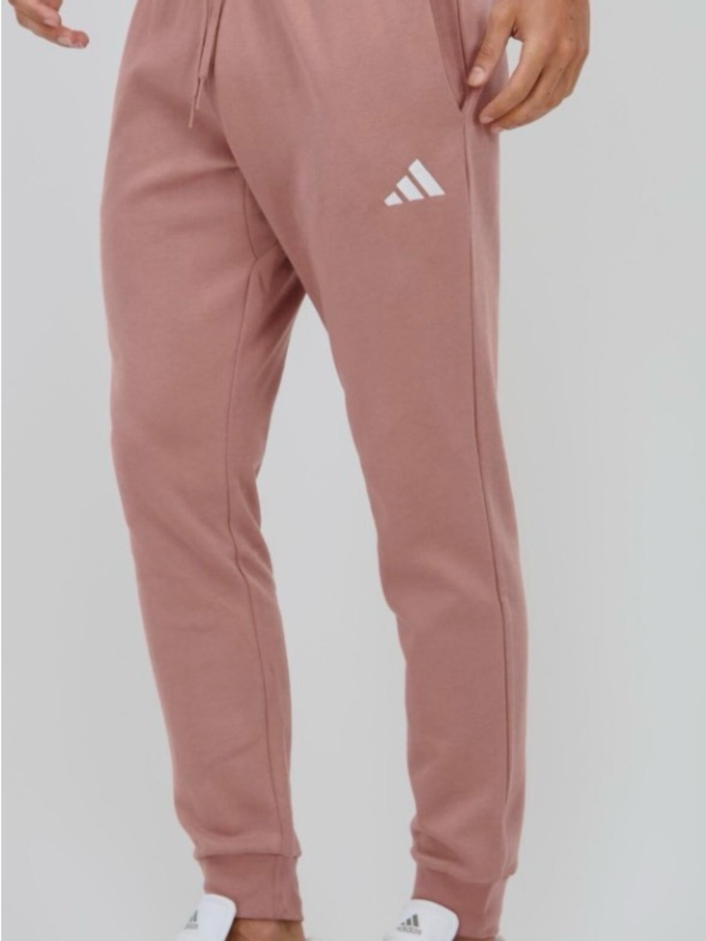 adidas Men's Dusty Rose Jogger Sweatpants